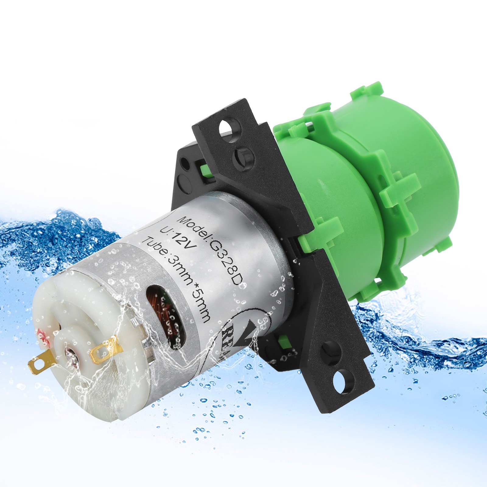 Double Head Peristaltic Pump Dosing For Fish Tank Aquarium Excellent