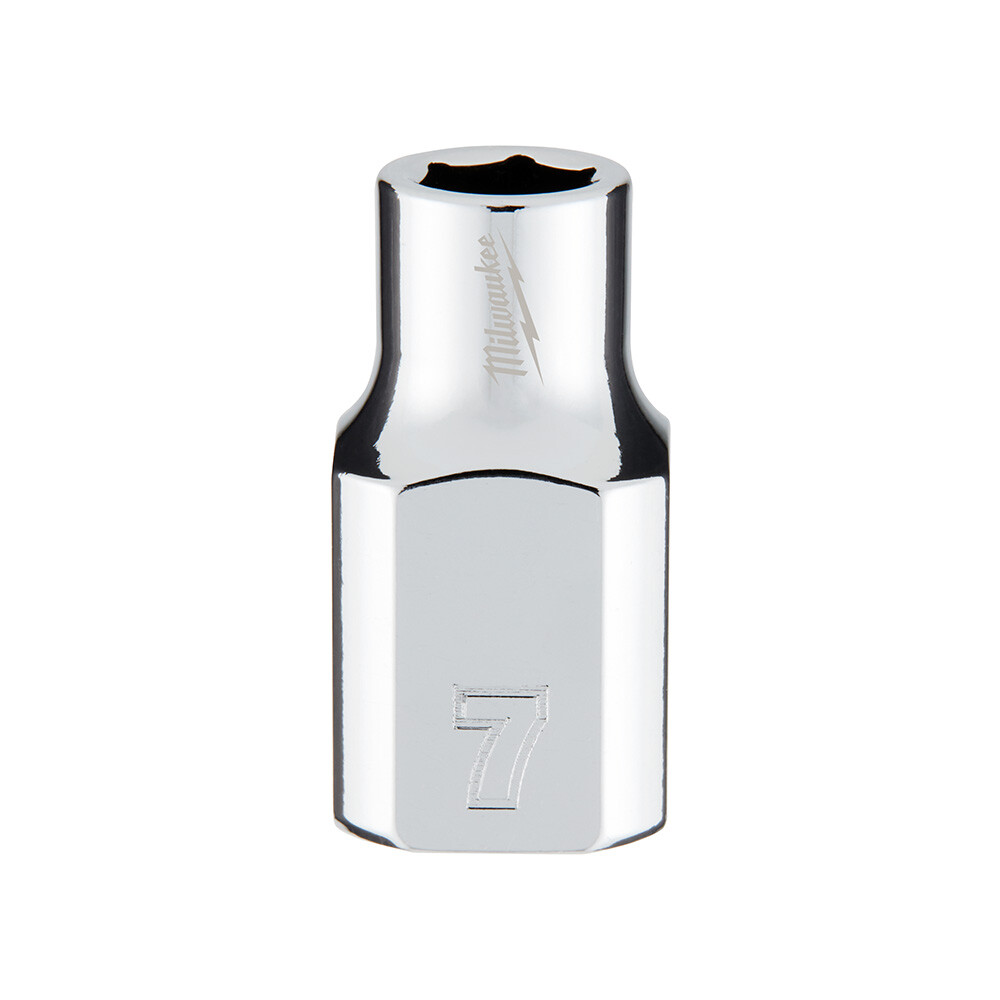 Milwaukee 45-34-9077 3/8 Drive 7mm Metric 6-Point Socket