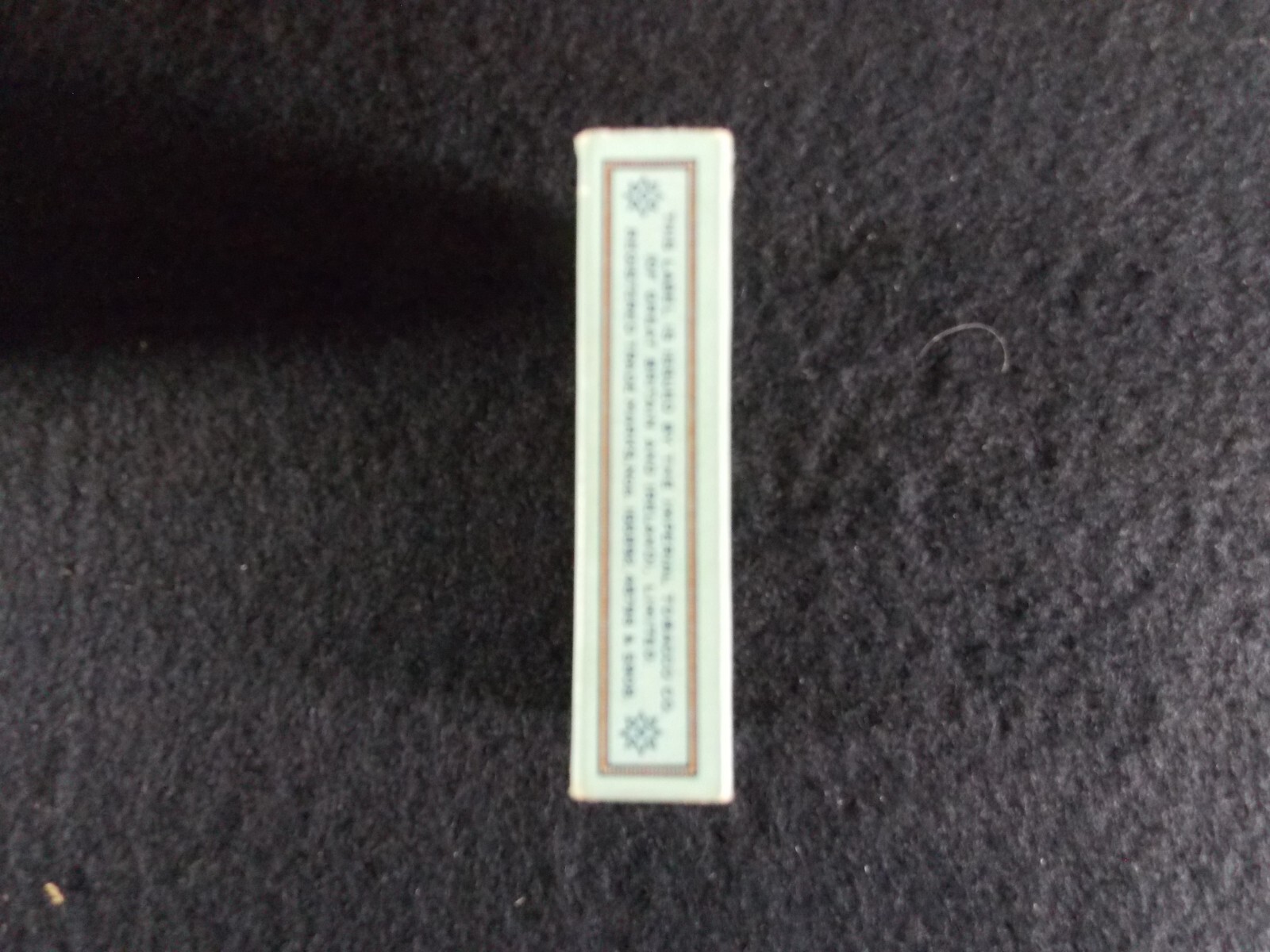 Vintage Wills Wild Woodbines Empty Cigarette Packet Box