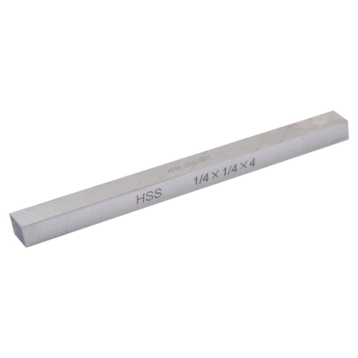 1/4 X 4" HIGH SPEED STEEL EXTRA LONG SQUARE TOOL BIT (2000-0071)