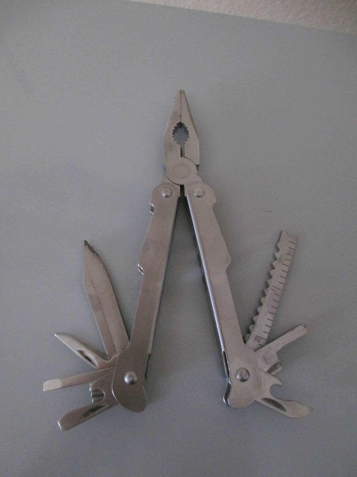 Stainless Steel Pliers Multi-Tool w/ Case & Screwdriver Set