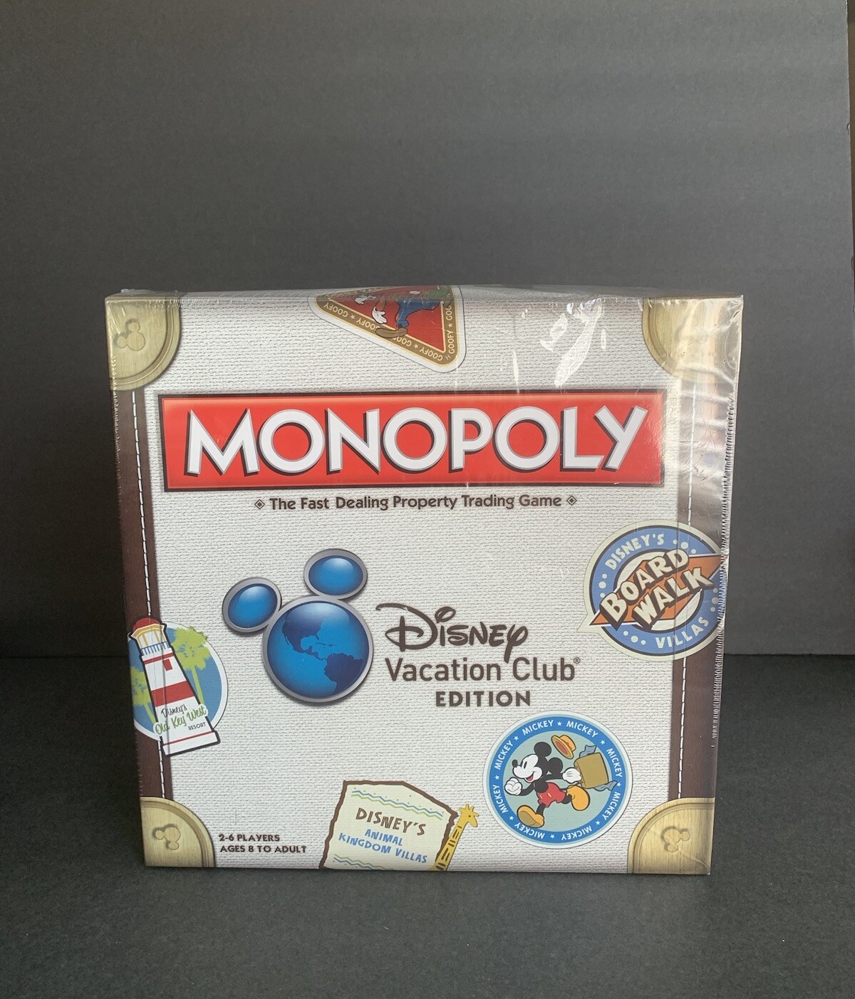 ❤️BRAND NEW SEALED❤️ Disney Vacation Club Edition Monopoly Board Game 2012