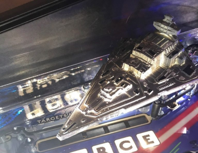 Star Wars SW Pinball Machine STAR DESTROYER LED Mod Stern