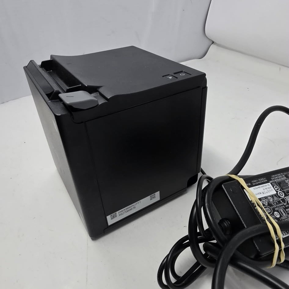 Epson TM-m30II M335A POS Receipt Printer Bluetooth Ethernet USB w/ Power Adapter