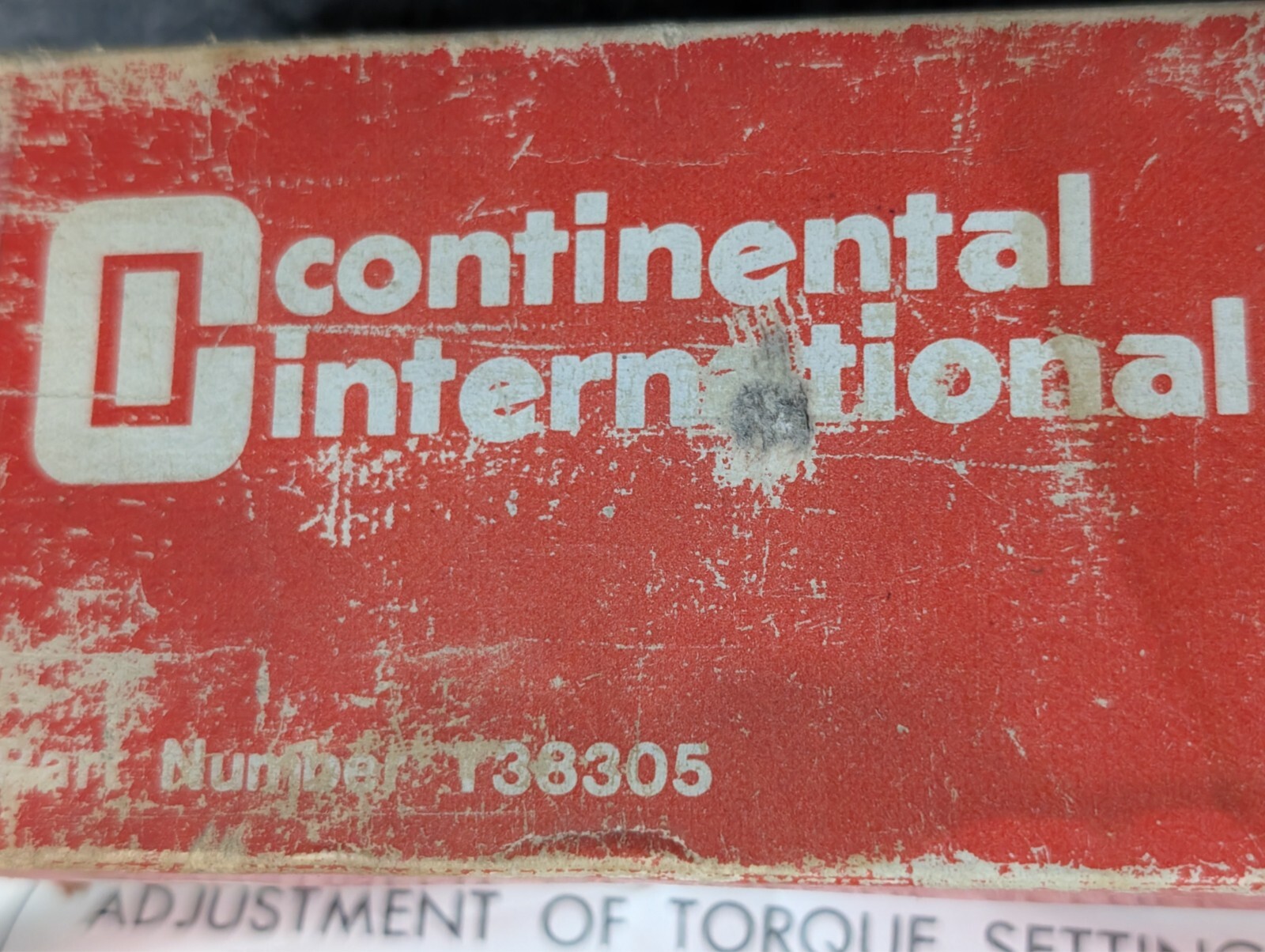 Continental 3/8" Drive Ratcheting Head Micrometer Torque Wrench 10-80 ft-lbs