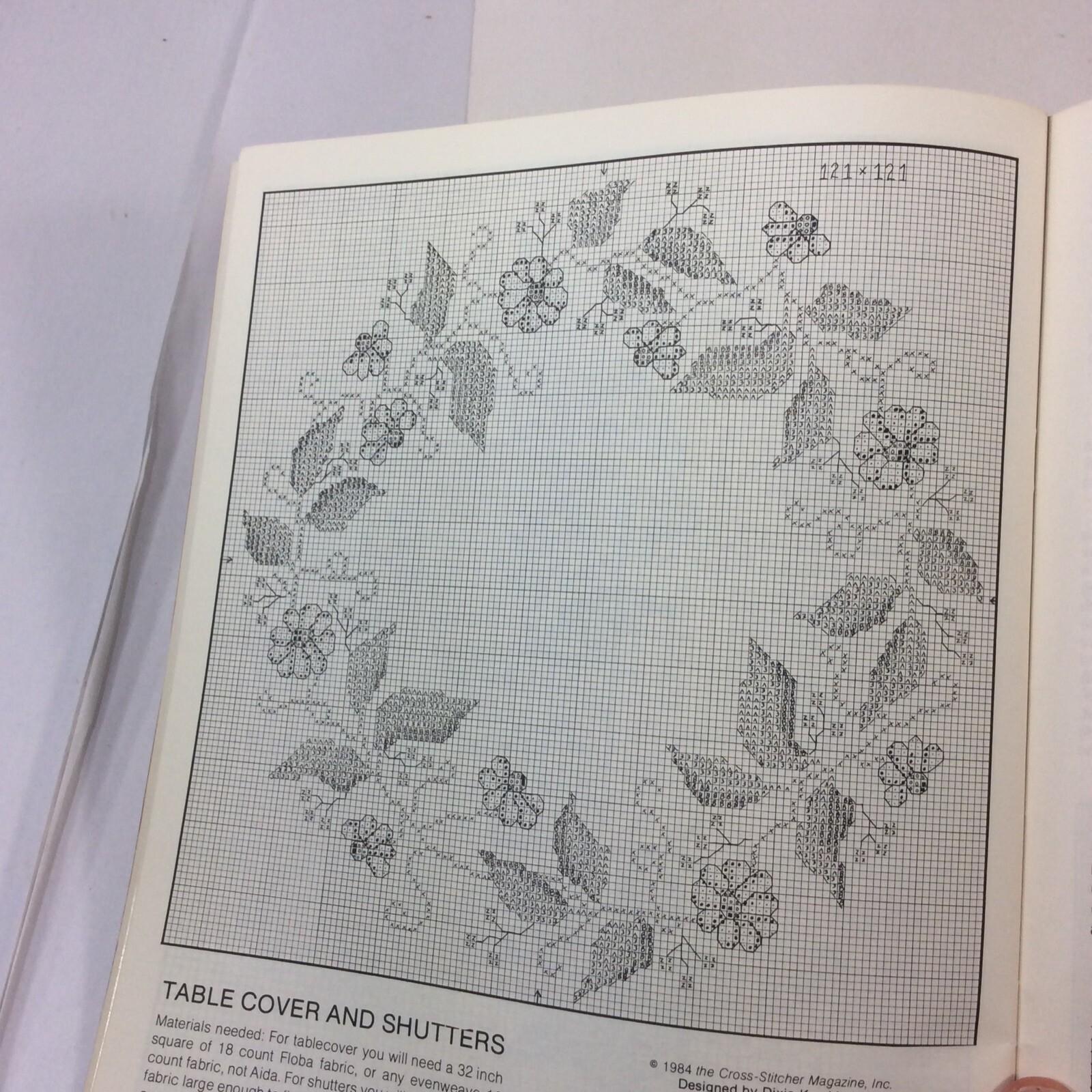 Cross Stitcher Magazine February March 1985 Patterns Crafts Needlework