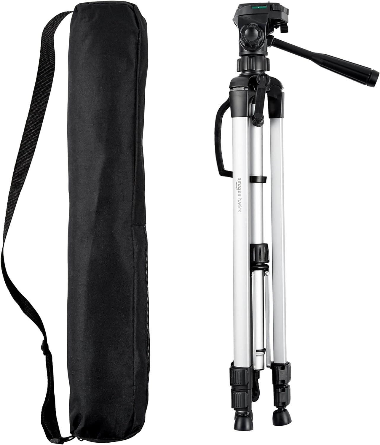 Retailer Basics 60 inch Lightweight Tripod with Bag, Black