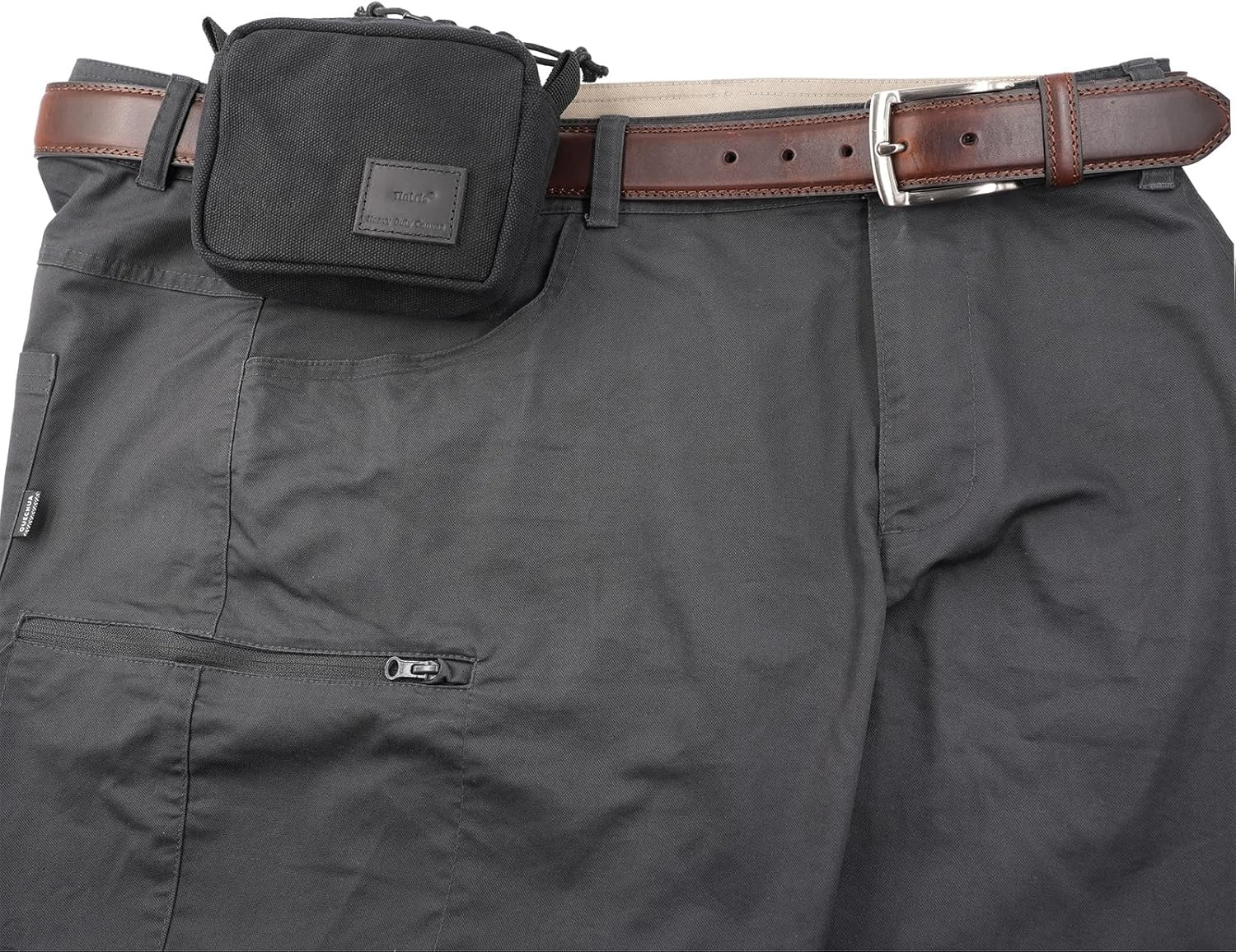 Belt Pouch for Men Women YKK Zippers, EDC Belt Pouch Bag Waist Pack for Hiking,