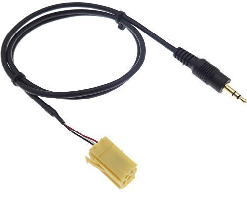 Stereo AUX cable 1.50mt Alfa 159 Fiat 500 Grande Punto Croma Panda Lancia Y Musa