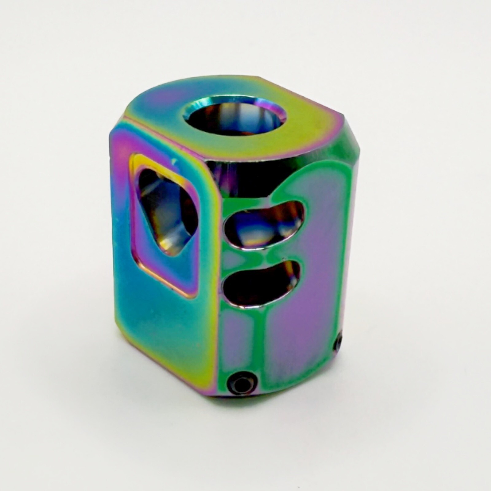 2 PK Muzzle Brake Compensator 1/2''x28 TPI For 9mm Rainbow