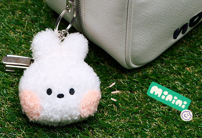 Line Friends Golf Minini Conini Golf Putter Keeper Keyring Keychain Accessory