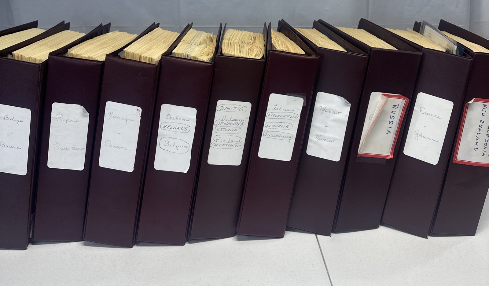 Big World Stamp Collection Lot. 11 Binders. Antique. Vintage. Collectors Items.