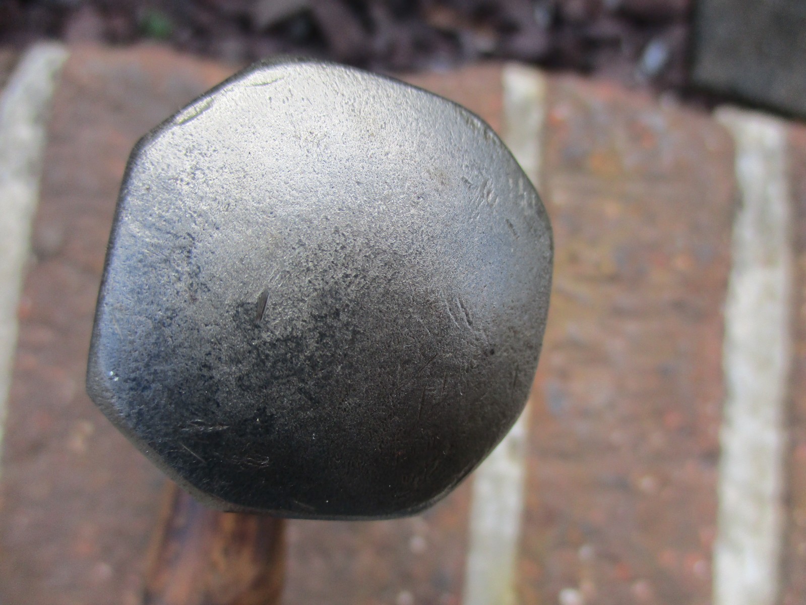 NICE 2.25 Lb Blacksmith Farrier Rounding Forging Hammer Anvil Forge Knifemaking