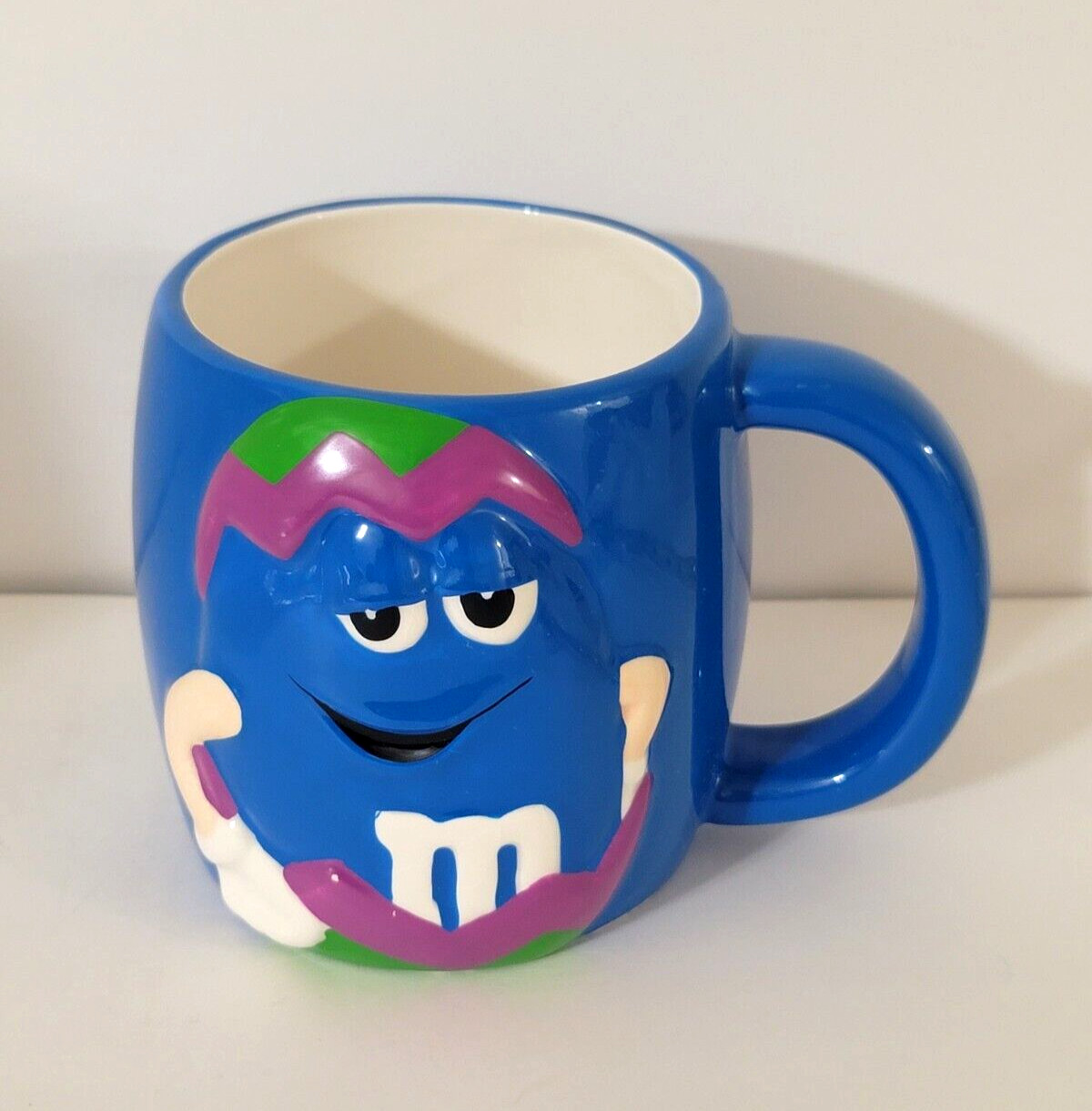 M&M's Blue Coffee Mug Easter 2003 Galerie M &M  Mars