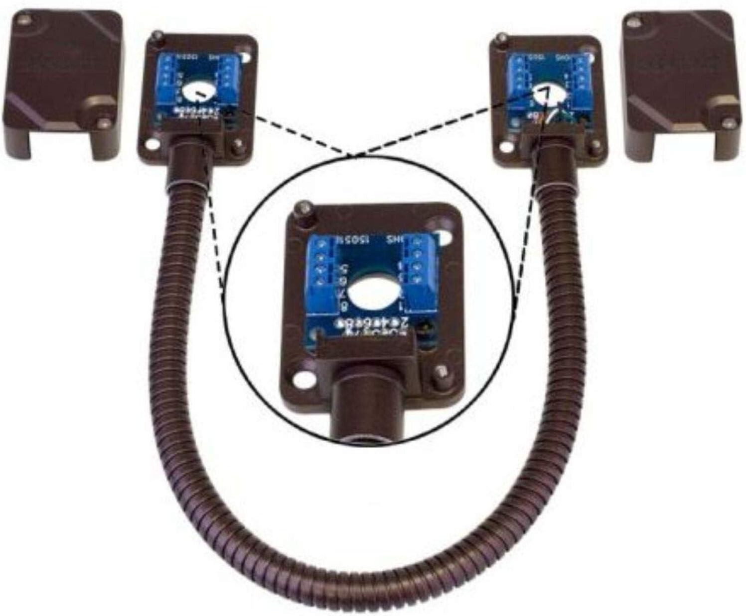 Seco-Larm SD-969-T15Q/B Armored Electric Door Cord/Removable Covers, Bronze