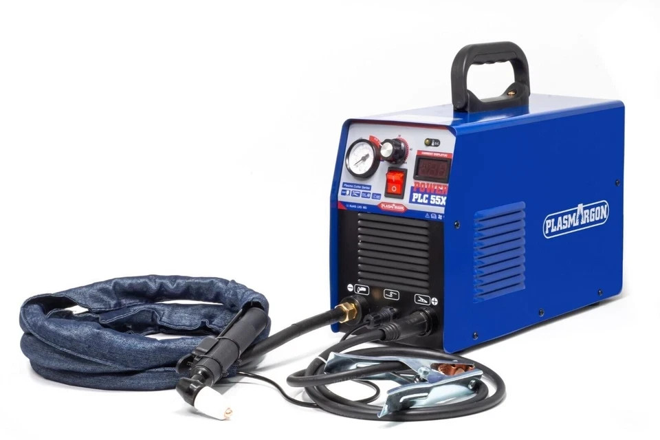 CUT55X 110V/220V 55A Plasma Cutter Machine HF IGBT Inverter LED 12mm Clean Cuts