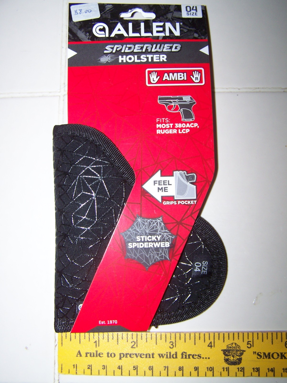 Allen Spiderweb Holster  AMBI  Size 04   44904      lot 519