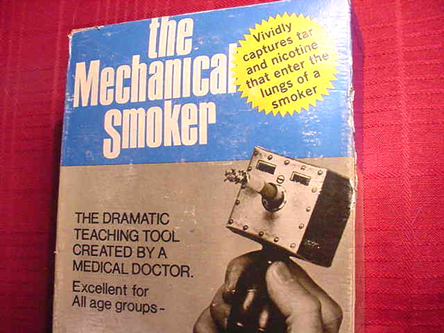 NIB The Mechanical Smoker Teaching Tool Spenco Corp 1974