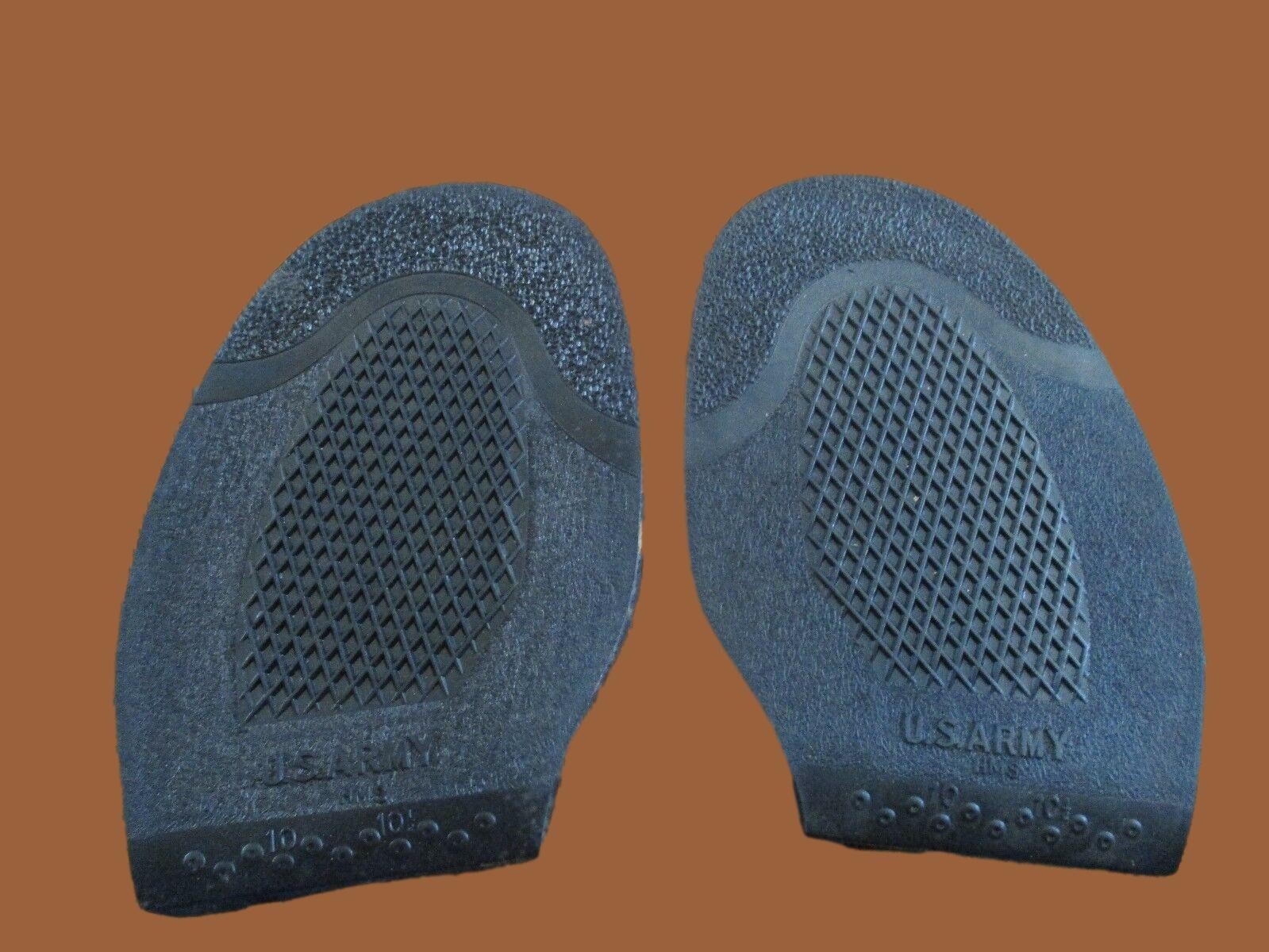 U.S MILITARY WWII REPLACEMENT SOLES FOR  ARMY COMBAT BOOTS NEW 1 SET 10 -10 1/2