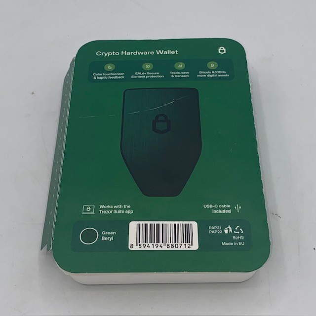Trezor Safe 5 Crypto Wallet – Secure Element, Touchscreen, Shamir Backup NOB