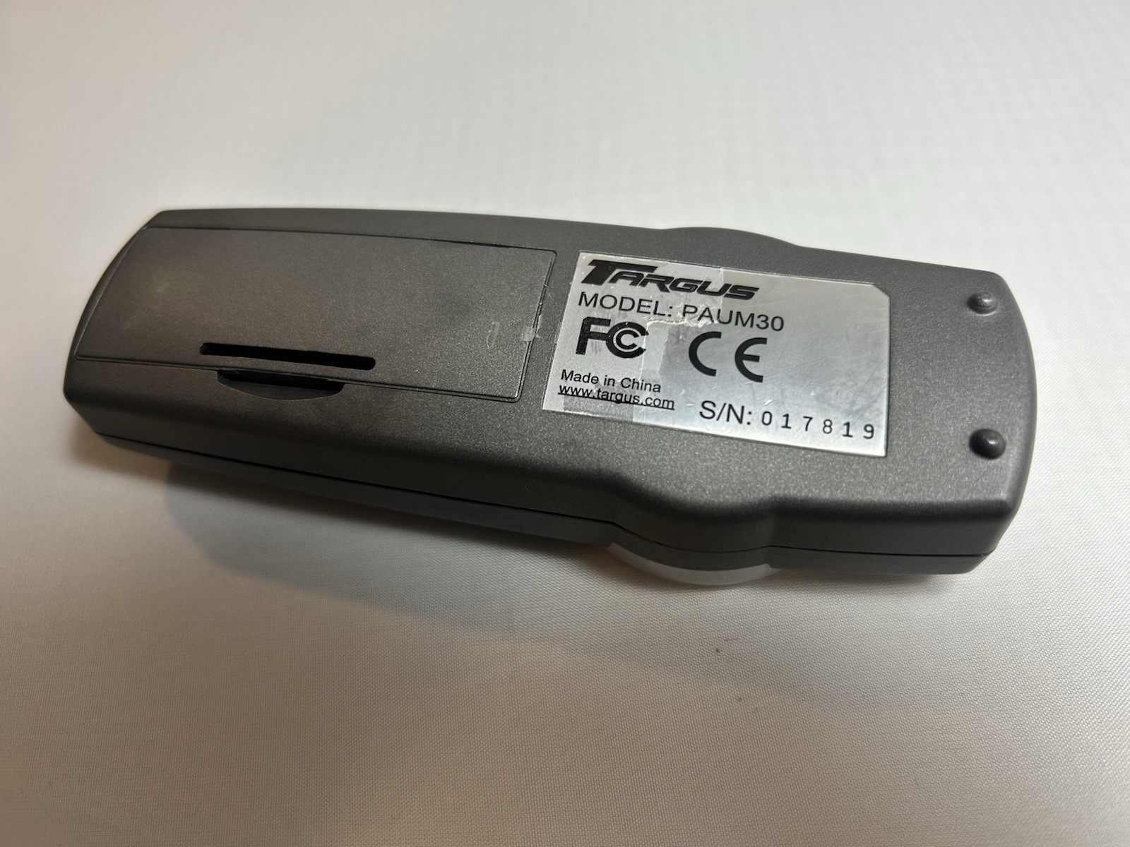 Targus PAUM30 Notebook Wireless Presenter Remote Control w/ Laser Pointer Gray