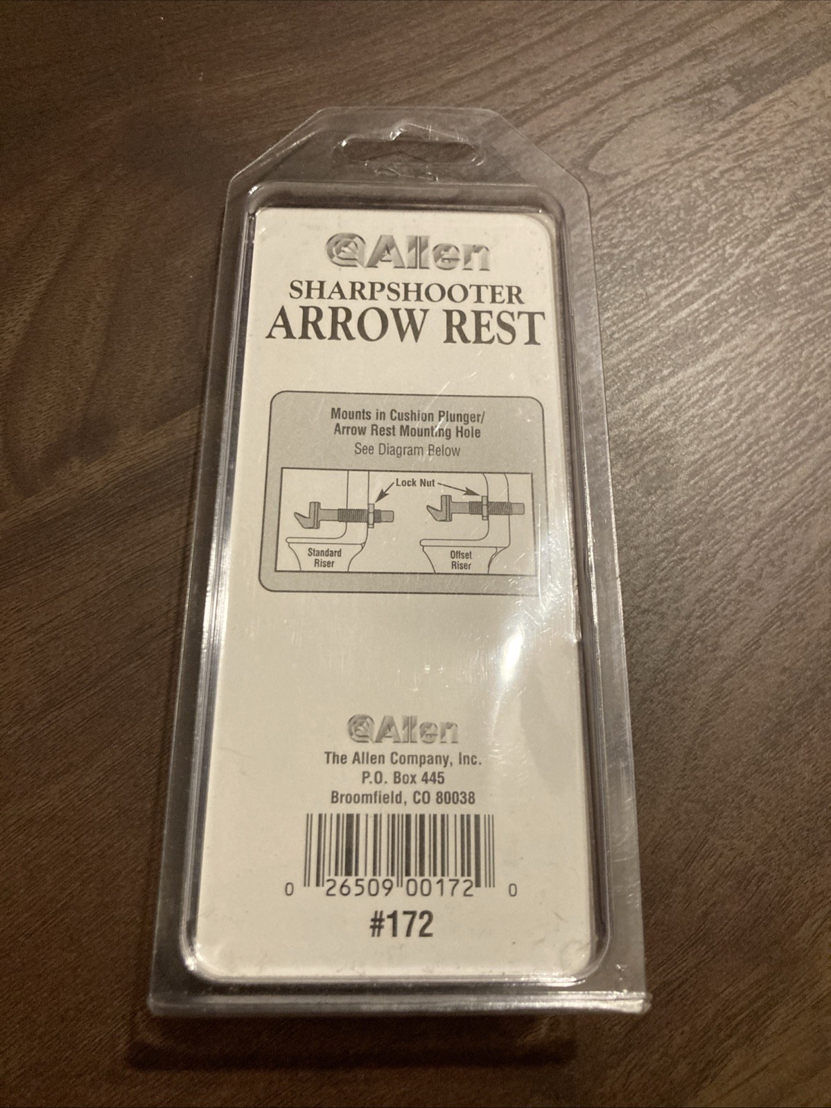 Allen Sharpshooter Arrow Rest Right Hand