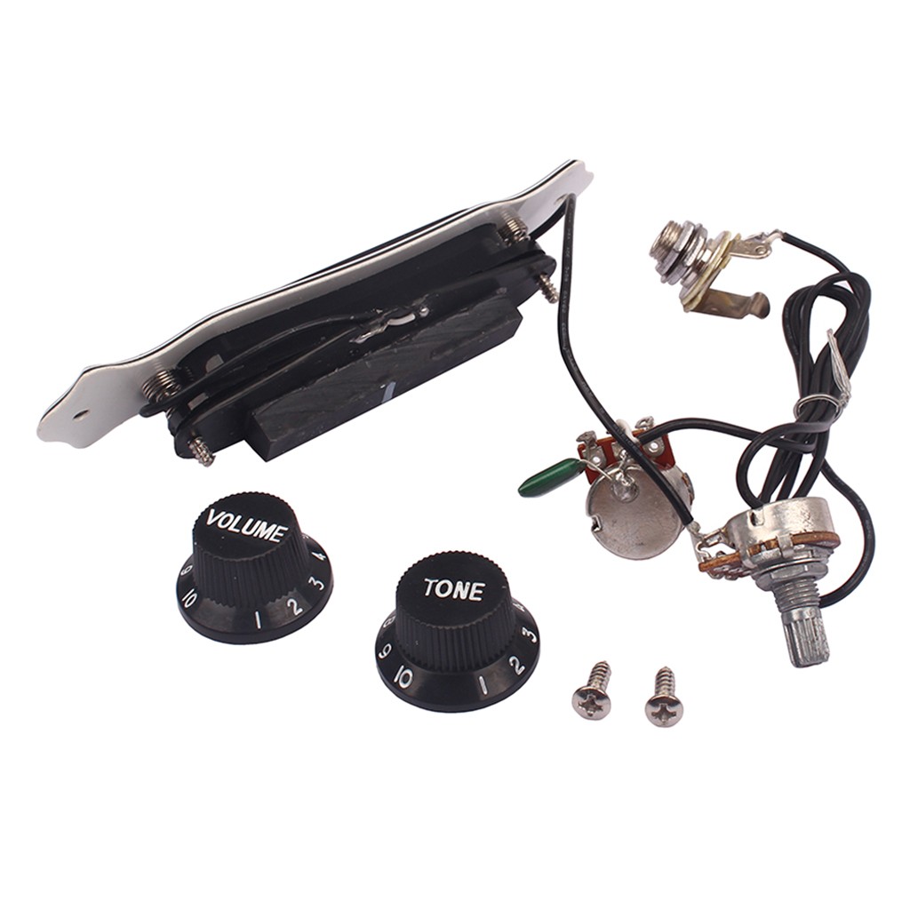 4 Guitar Pickup Volume Control w/ Volume Button for Ukulele