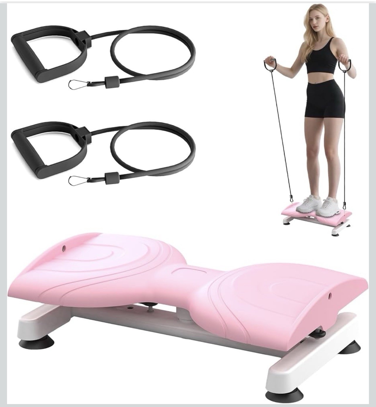 Waist Twist Machine, Twist Machine Exercise with 300 Lbs Weight Capacity, Ab ...