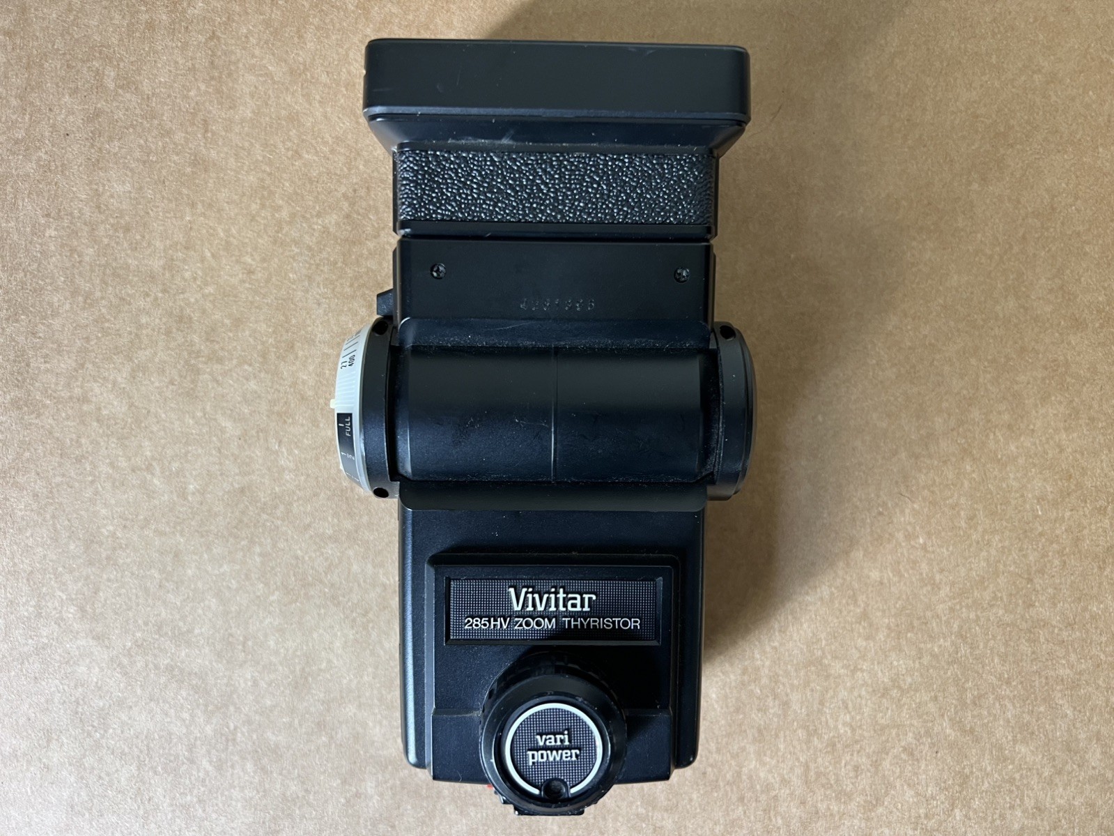 Vivitar Speedlite 285-HV Shoe Mount Flash - tested