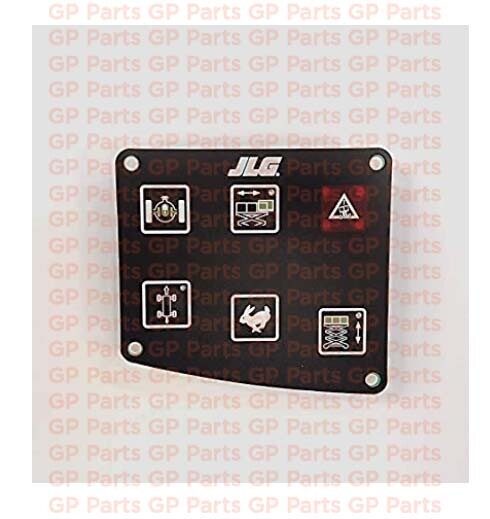 JLG 4360453, SWITCH - MEMBRANE PAD (Prop)(w/Tilt Light) 1532E3, 2046E3, 3246E2