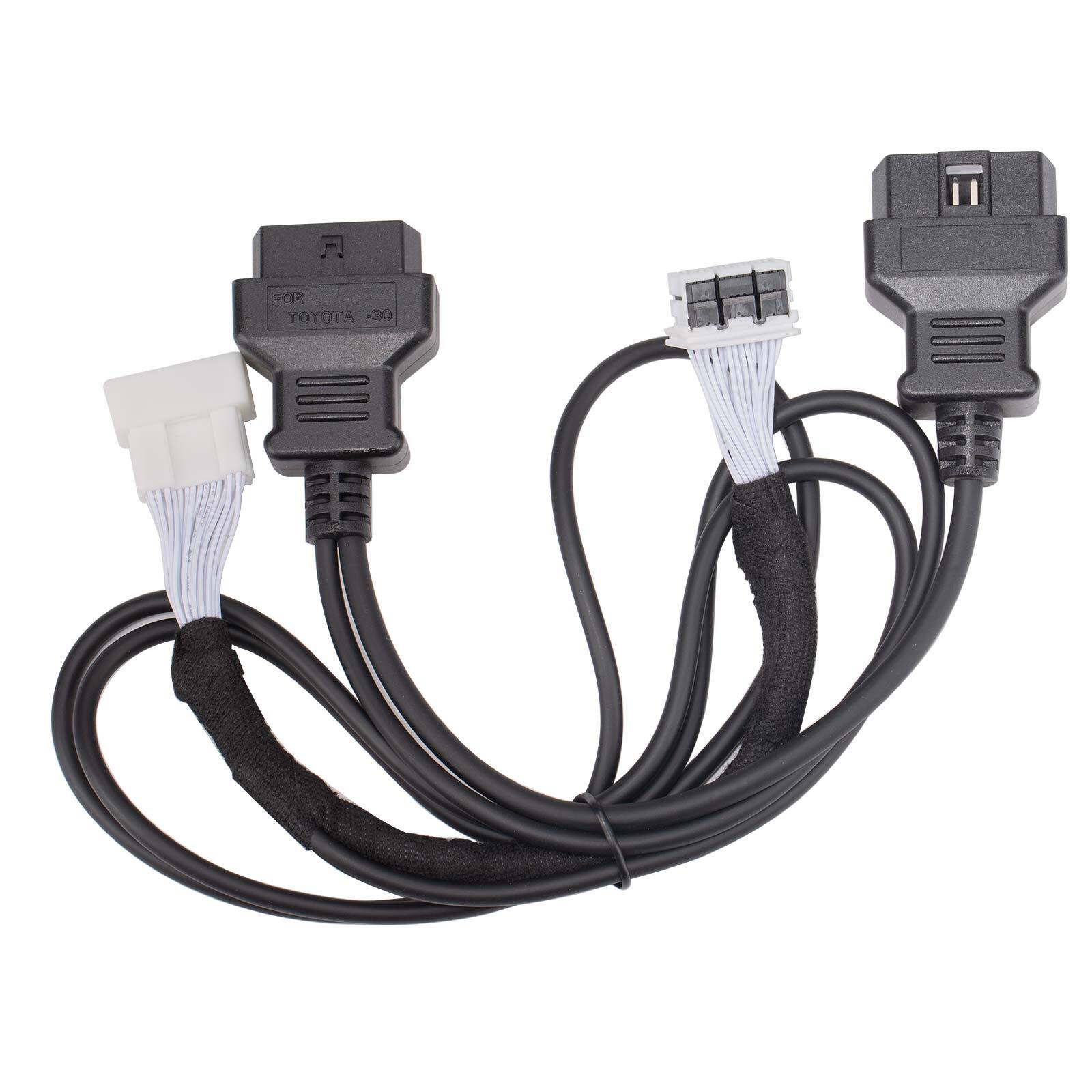 OBDSTAR for Toyota-30 V2 Cable For Toyota 8A-BA 4A-BA All Keys Lost / Cluster