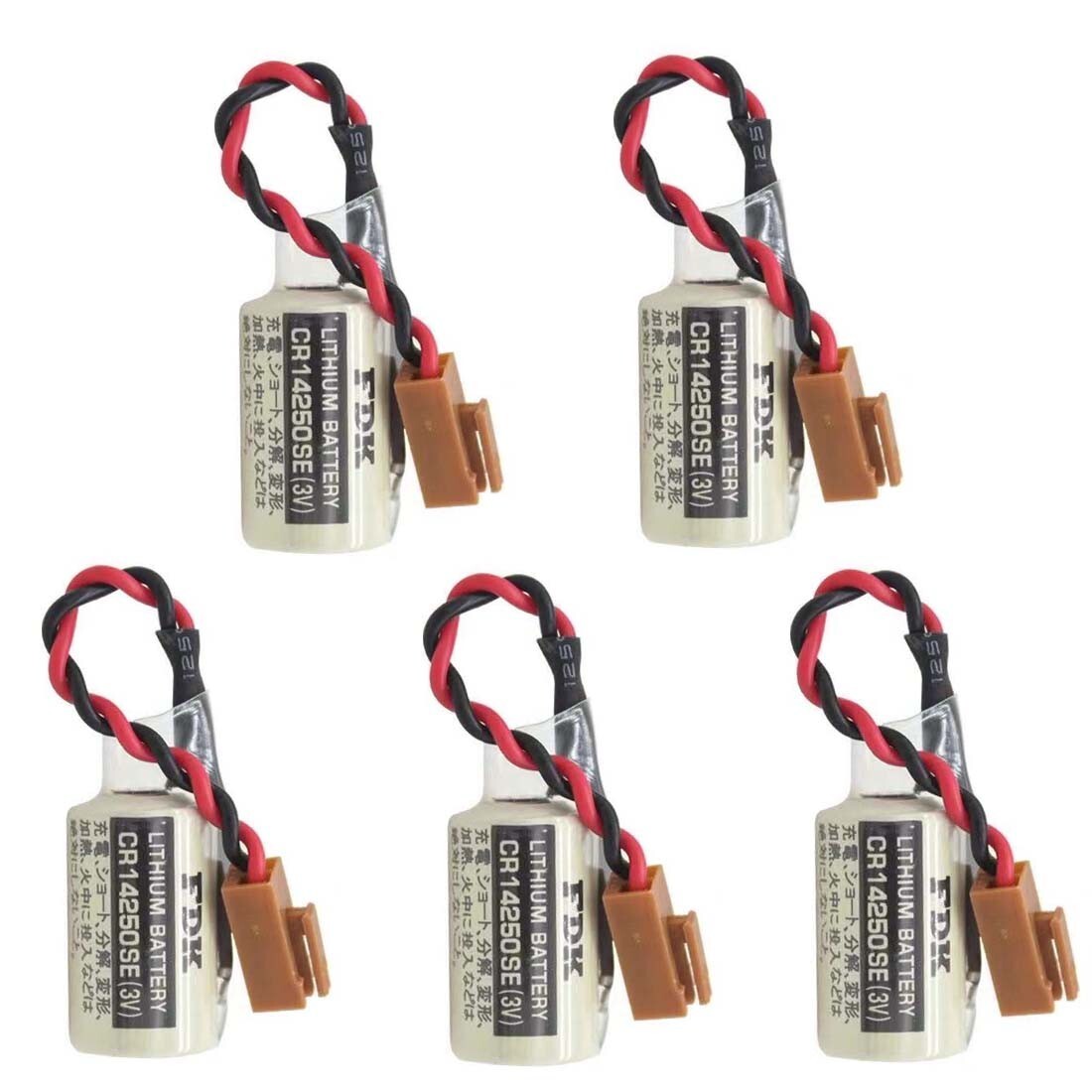 new 5 pcs for FDK CR14250SE 3V 1800mAh 1747-BA PLC SLC500 Battery CR14250SE