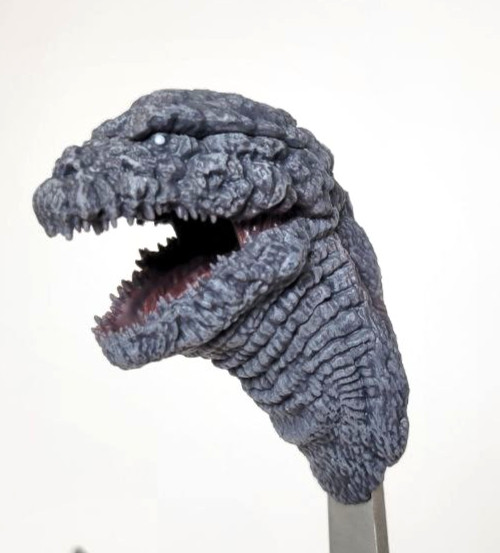 Frozen Shin Godzilla Ichiban Kuji Prize Monster Head Magnet Bandai Japan 2025