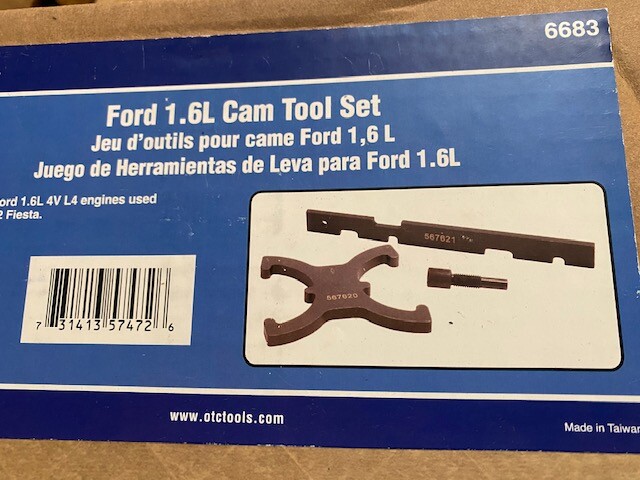 OTC Tools 6683 Ford 1.6L 4V Cam Tool Set 3 Tools (NEW)