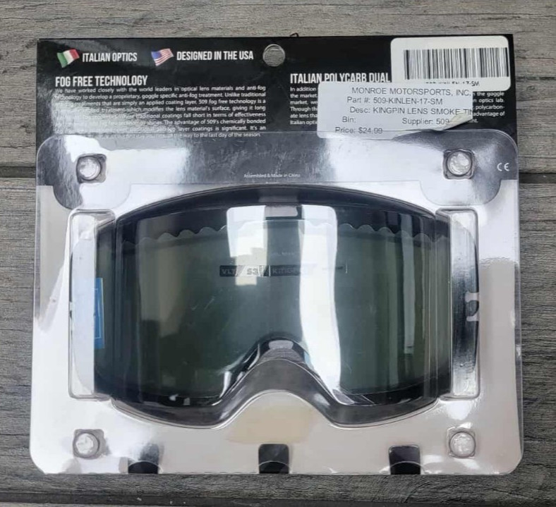 509 KINGPIN REPLACEMENT LENS- SMOKE TINT