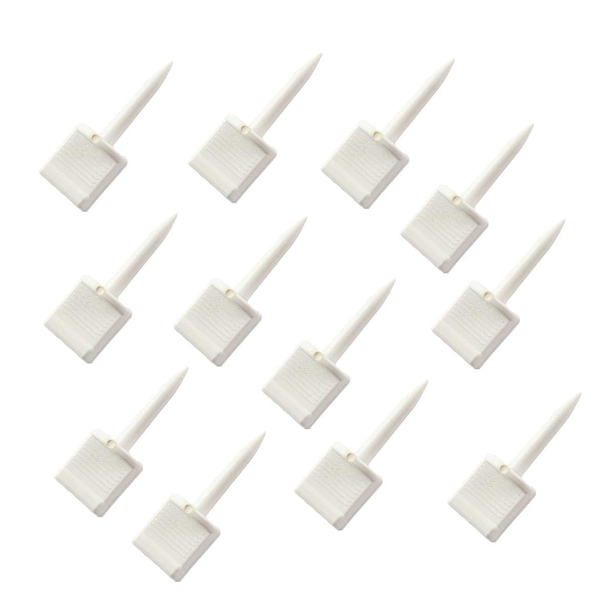 12PCS 5.5cm Outdoor Nylon Target Nail Plastic Archery Paper Target Face Pins ...
