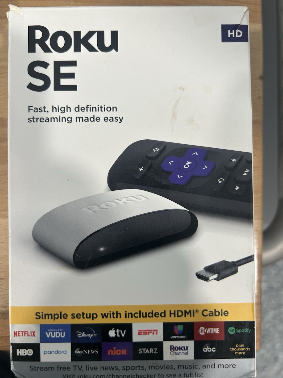 Roku SE HD Streaming Media Player