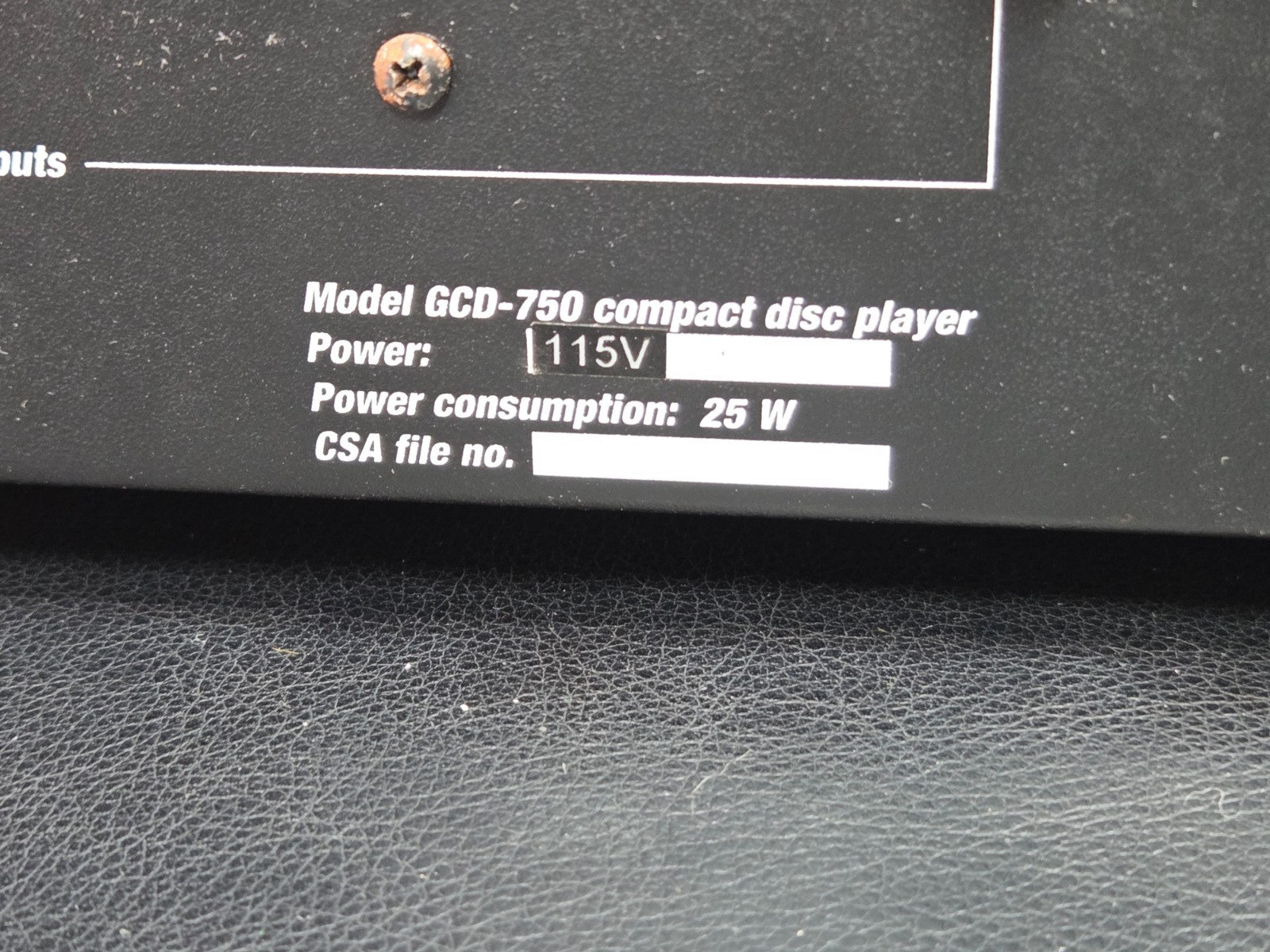 ADCOM GCD-750 CD Player/DAC w/ Remote VIDEO DEMO! 🎥📺✅