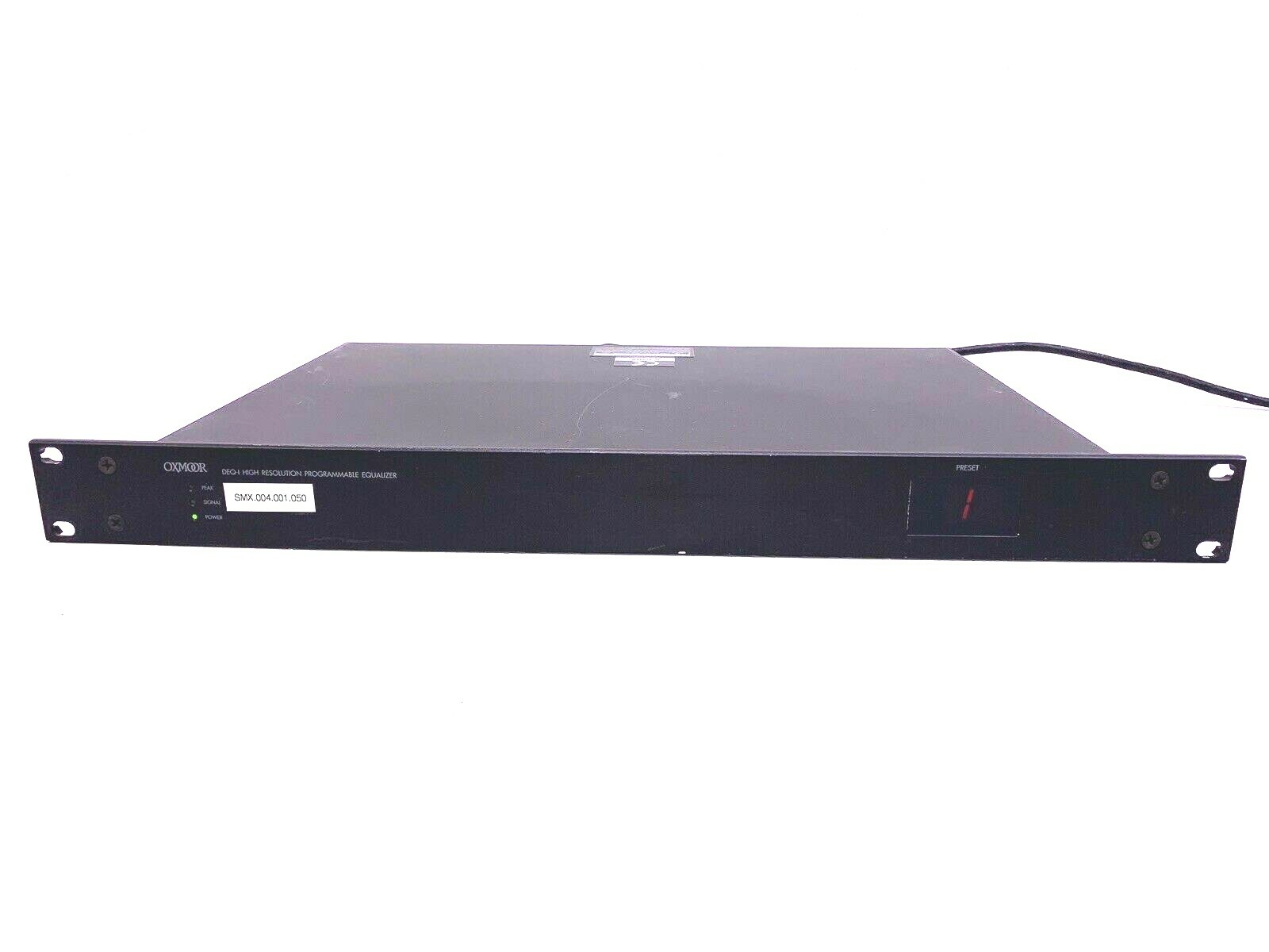 Oxmoor DEQ-1 High Resolution Programmable Equalizer Tested