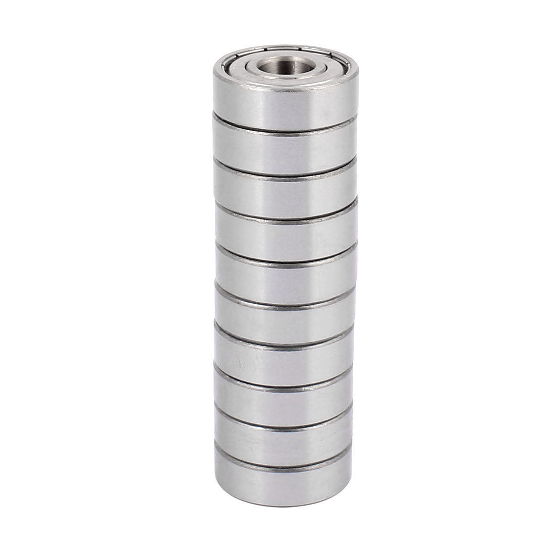 10pcs 12 x 32 x 10mm Steel Non-noise Low Speeding Deep Groove Bearing Ball