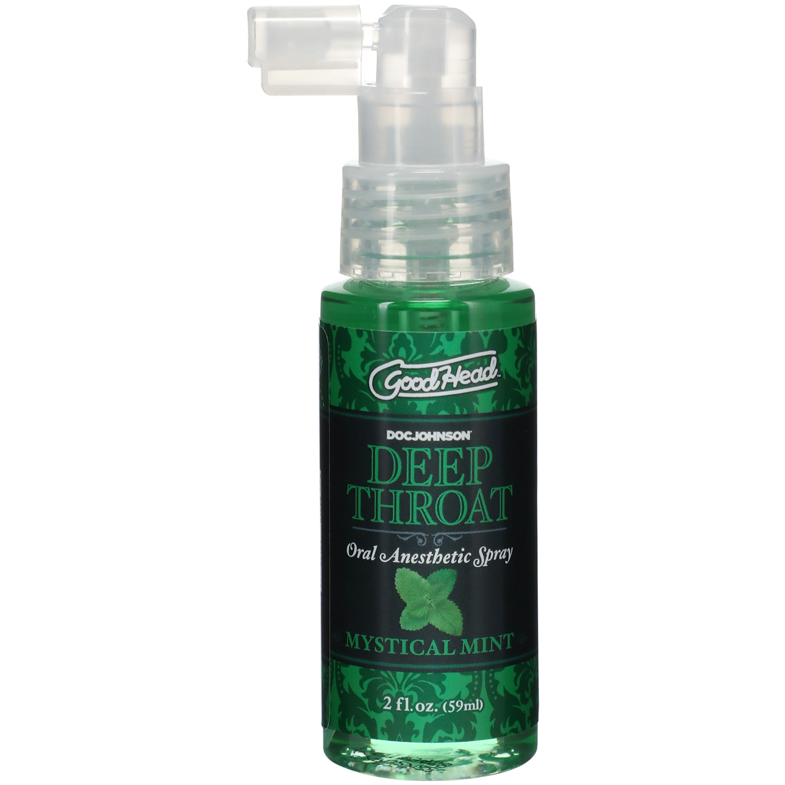 DEEP THROAT SPRAY ORAL SEX GOODHEAD, MYSTICAL MINT, BEST SELLER ORAL SPRAY. 2 OZ