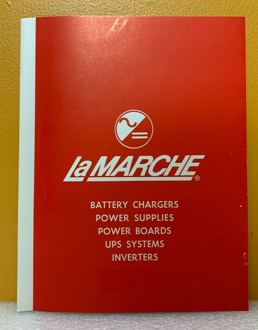 LaMarche Chargers, Inverters Catalog.
