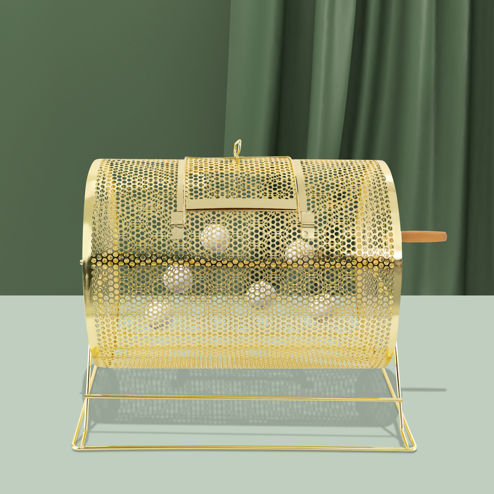 Large Raffle Ticket Drum Lottery Cage Holds 5000 Ticket /200-300 Ping-pong Balls