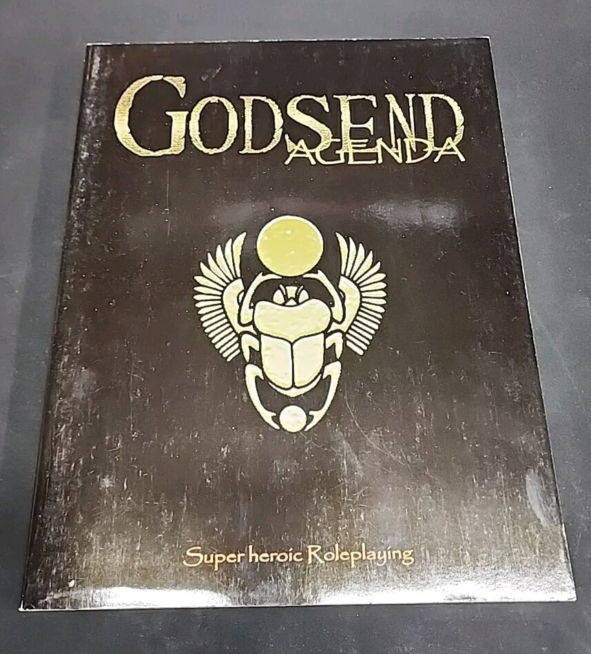 Godsend Agenda - Super Heroic Roleplaying - Khepera Publishing