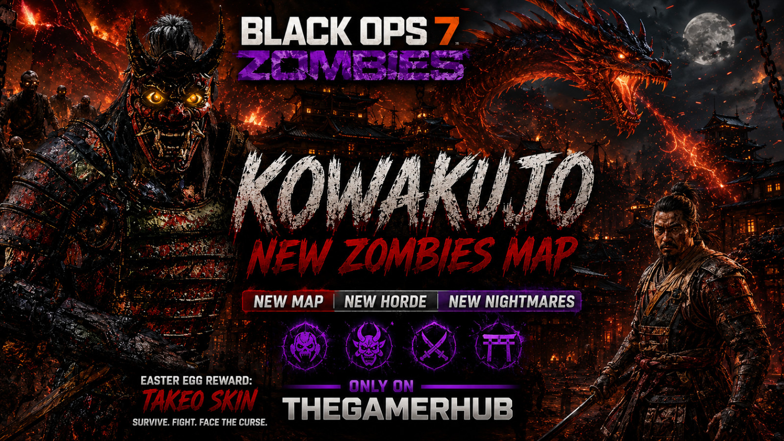Kowakujo Easter Egg Early Calling Card FAST Carry Black Ops 7 Zombies FIRST TRY!
