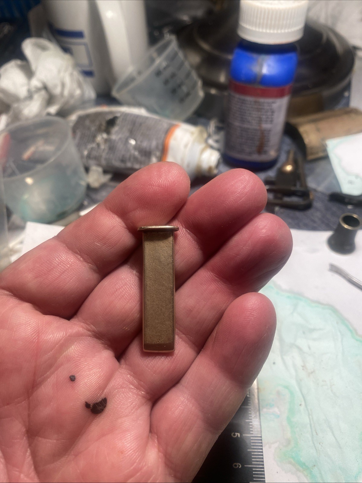 Real McCoy Brass Wedge Pin for CVA Or TC Hawken Muzzleloader