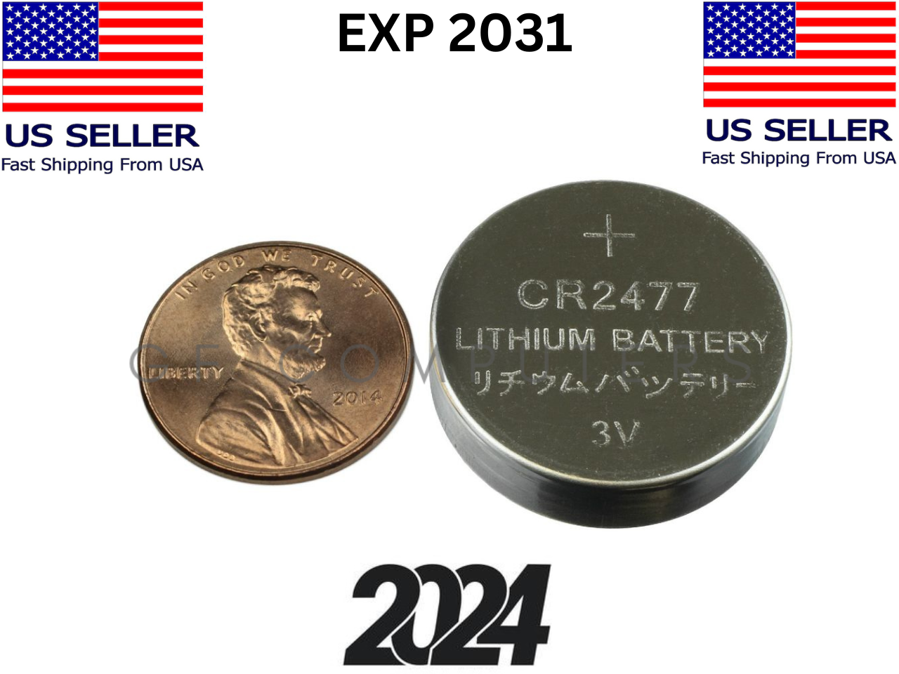 CR2477 3V Lithium Batteries Battery for Tile Pro Bluetooth Tracker
