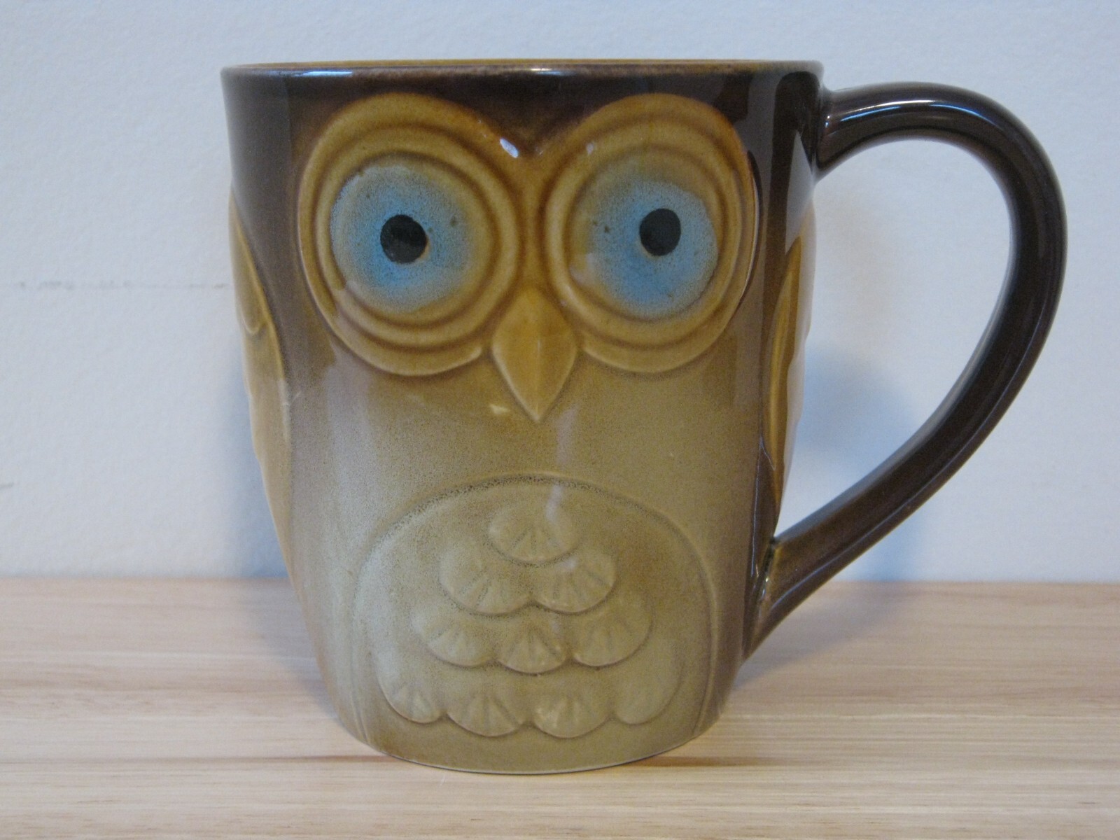 Gibson Home Brown Owl Mug 16 Oz