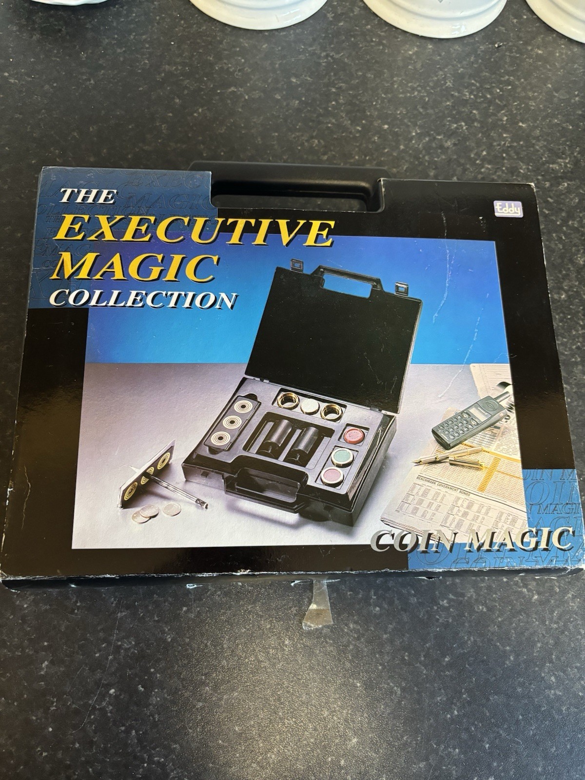Coin Magic Executive Collection BY Eddy, In Plastic Briefcase Complete