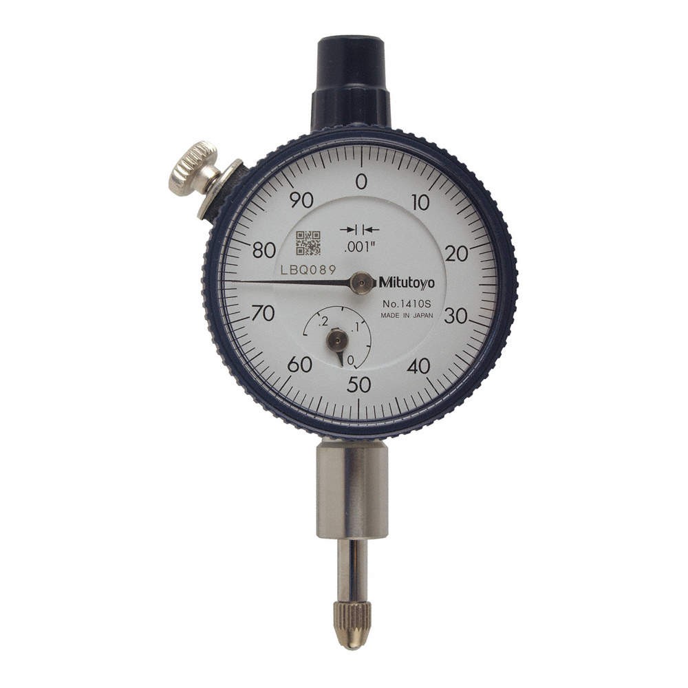 MITUTOYO 1410A-10 Dial Indicator,0 to 0.250 In,0-100 6NRA4